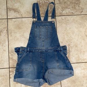 Overall Shorts